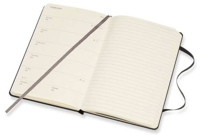 Еженедельник Moleskine ACADEMIC WKNT Pocket, черный Еженедельник Moleskine ACADEMIC WKNT Pocket, черный