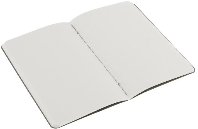 Блокнот Moleskine CAHIER JOURNAL POCKET, нелинованный, серый (3шт)