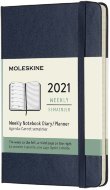 Еженедельник Moleskine CLASSIC WKNT Pocket 90x140мм 144стр. синий сапфир