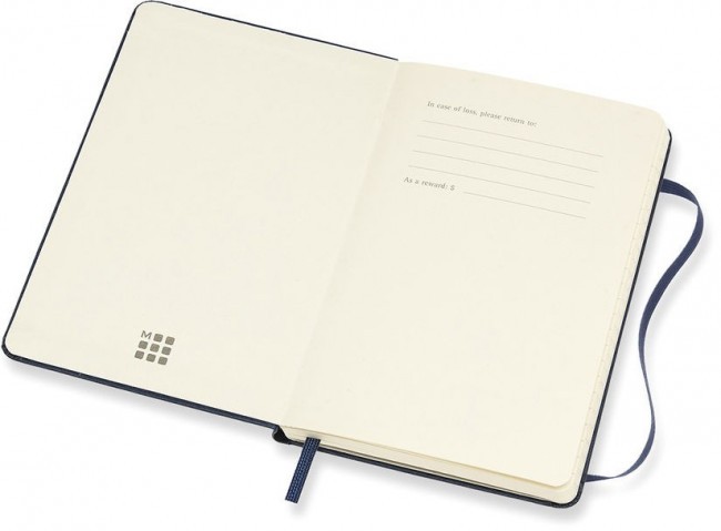Еженедельник Moleskine CLASSIC WKNT Pocket 90x140мм 144стр. синий сапфир Еженедельник Moleskine CLASSIC WKNT Pocket 90x140мм 144стр. синий сапфир