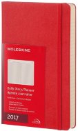 Ежедневник Moleskine CLASSIC DAILY LARGE, A5, красный