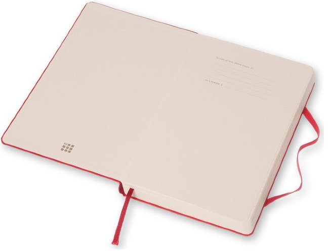 Ежедневник Moleskine CLASSIC DAILY LARGE, A5, красный Ежедневник Moleskine CLASSIC DAILY LARGE, A5, красный