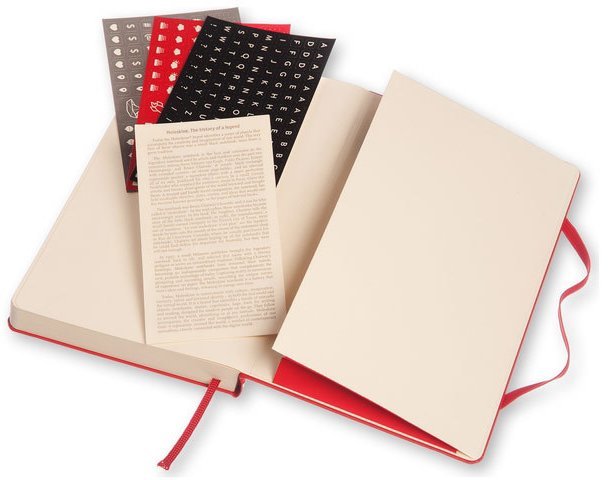 Ежедневник Moleskine CLASSIC DAILY LARGE, A5, красный Ежедневник Moleskine CLASSIC DAILY LARGE, A5, красный