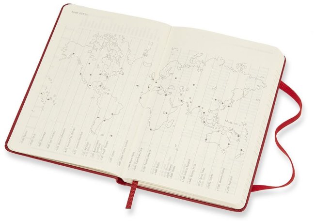Еженедельник Moleskine CLASSIC WKLY Pocket, красный Еженедельник Moleskine CLASSIC WKLY Pocket, красный