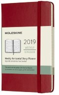 Еженедельник Moleskine CLASSIC WKLY Pocket, красный
