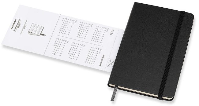 Еженедельник Moleskine CLASSIC WKNT Pocket 90x140мм 144стр. черный