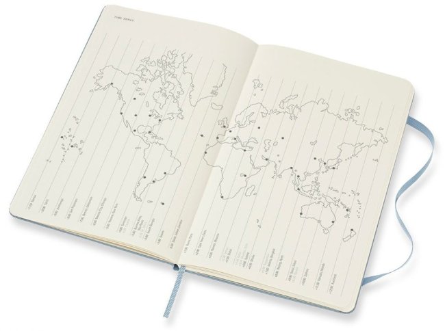 Еженедельник Moleskine CLASSIC WKNT Large, синий пепел Еженедельник Moleskine CLASSIC WKNT Large, синий пепел