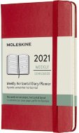 Еженедельник Moleskine CLASSIC WKLY Pocket 90x140мм 144стр. красный