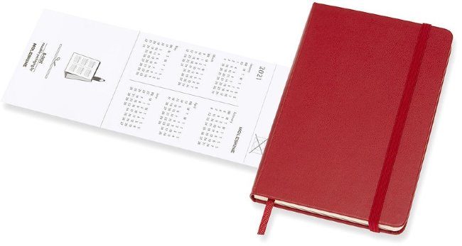 Еженедельник Moleskine CLASSIC WKLY Pocket 90x140мм 144стр. красный Еженедельник Moleskine CLASSIC WKLY Pocket 90x140мм 144стр. красный