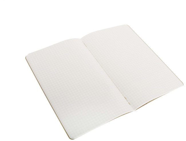 Блокнот Moleskine CAHIER JOURNAL LARGE, клетка, бежевый (3шт)