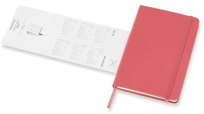 Еженедельник Moleskine CLASSIC WKNT Pocket, розовый