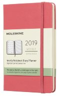 Еженедельник Moleskine CLASSIC WKNT Pocket, розовый