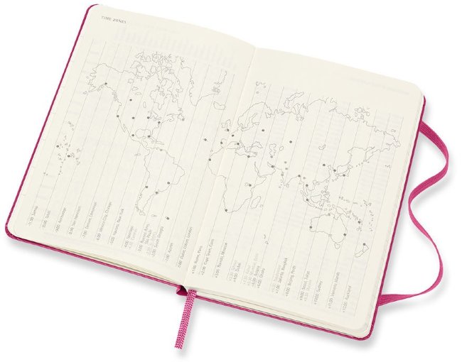 Еженедельник Moleskine CLASSIC WKLY Pocket 90x140мм 144стр. фуксия