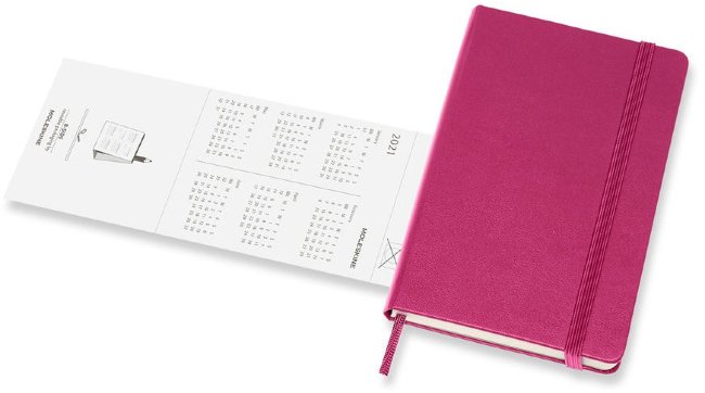 Еженедельник Moleskine CLASSIC WKLY Pocket 90x140мм 144стр. фуксия