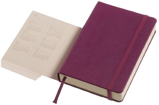 Ежедневник Moleskine CLASSIC DAILY POCKET, A6, фиолетовый