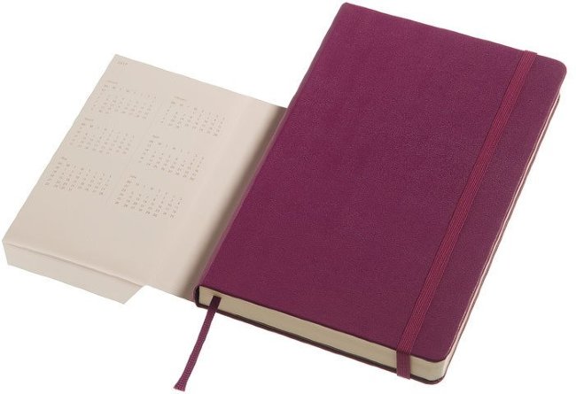 Ежедневник Moleskine CLASSIC DAILY LARGE, A5, фиолетовый