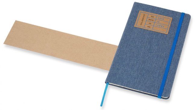 Еженедельник Moleskine Limited Edition DENIM WKNT Large, синий Еженедельник Moleskine Limited Edition DENIM WKNT Large, синий