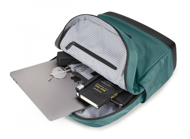 Рюкзак Moleskine The Backpack Ripstop Nylon, голубая дымка