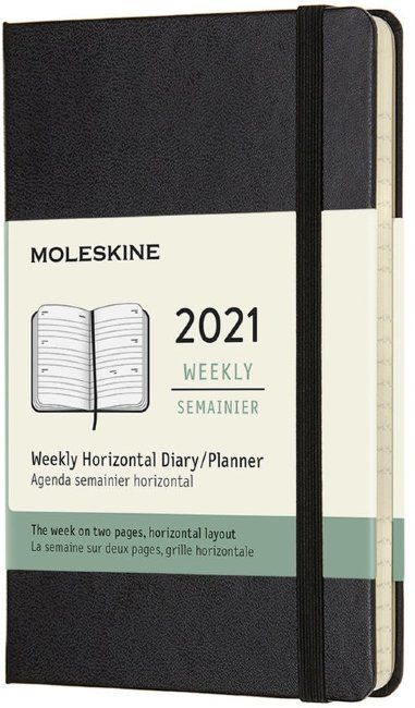 Еженедельник Moleskine CLASSIC WKLY Pocket 90x140мм 144стр. черный Еженедельник Moleskine CLASSIC WKLY Pocket 90x140мм 144стр. черный