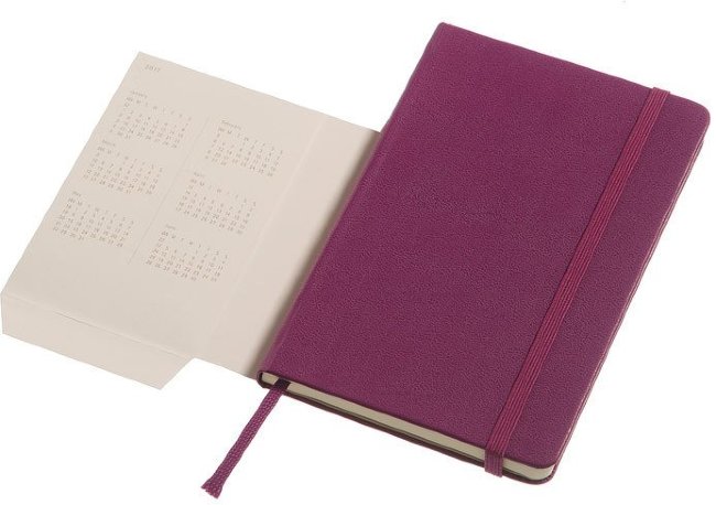 Еженедельник Moleskine CLASSIC WKNT POCKET, A6, фиолетовый