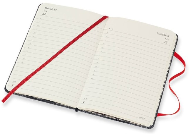 Еженедельник Moleskine Limited Edition DENIM WKNT Pocket, черный Еженедельник Moleskine Limited Edition DENIM WKNT Pocket, черный