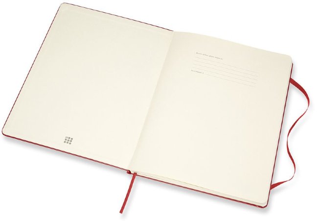 Еженедельник Moleskine CLASSIC WKNT XL 190х250мм 144стр. красный