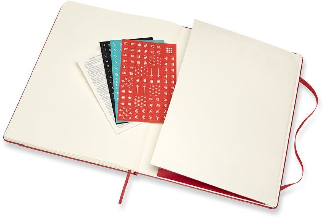 Еженедельник Moleskine CLASSIC WKNT XL 190х250мм 144стр. красный