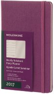 Еженедельник Moleskine CLASSIC WKNT LARGE, A5, фиолетовый
