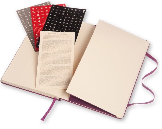 Еженедельник Moleskine CLASSIC WKNT LARGE, A5, фиолетовый