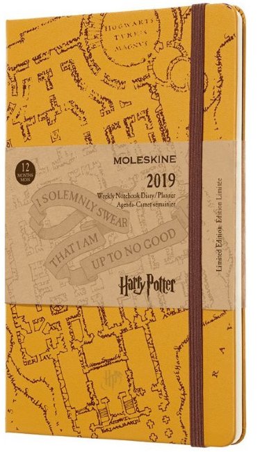 Еженедельник Moleskine Limited Edition HARRY POTTER WKNT Large, бежевый Еженедельник Moleskine Limited Edition HARRY POTTER WKNT Large, бежевый