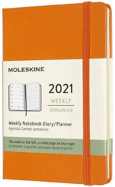 Еженедельник Moleskine CLASSIC WKNT Pocket 90х140мм 144стр. оранжевый Еженедельник Moleskine CLASSIC WKNT Pocket 90х140мм 144стр. оранжевый