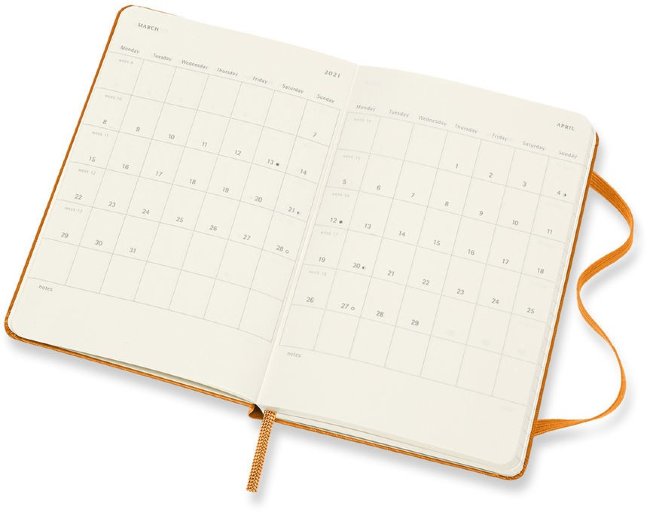 Еженедельник Moleskine CLASSIC WKNT Pocket 90х140мм 144стр. оранжевый Еженедельник Moleskine CLASSIC WKNT Pocket 90х140мм 144стр. оранжевый