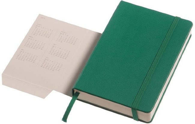 Ежедневник Moleskine CLASSIC DAILY POCKET, A6, малахит