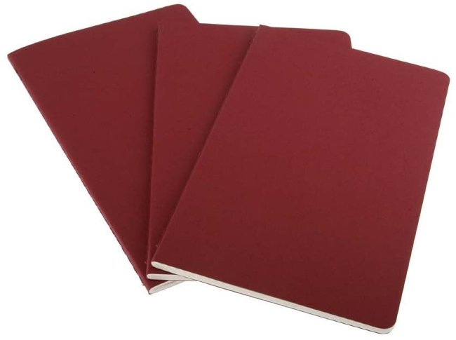 Блокнот Moleskine CAHIER JOURNAL LARGE, линейка, клюквенный (3шт) Блокнот Moleskine CAHIER JOURNAL LARGE, линейка, клюквенный (3шт)