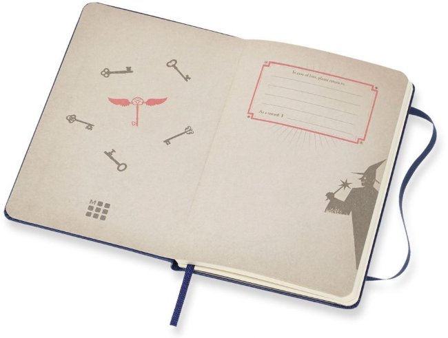 Еженедельник Moleskine Limited Edition HARRY POTTER WKNT Pocket, синий Еженедельник Moleskine Limited Edition HARRY POTTER WKNT Pocket, синий