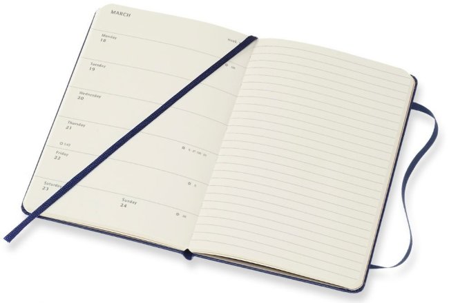 Еженедельник Moleskine Limited Edition HARRY POTTER WKNT Pocket, синий Еженедельник Moleskine Limited Edition HARRY POTTER WKNT Pocket, синий