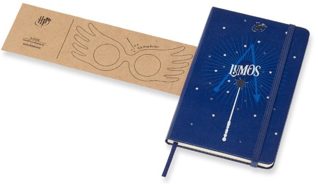 Еженедельник Moleskine Limited Edition HARRY POTTER WKNT Pocket, синий Еженедельник Moleskine Limited Edition HARRY POTTER WKNT Pocket, синий
