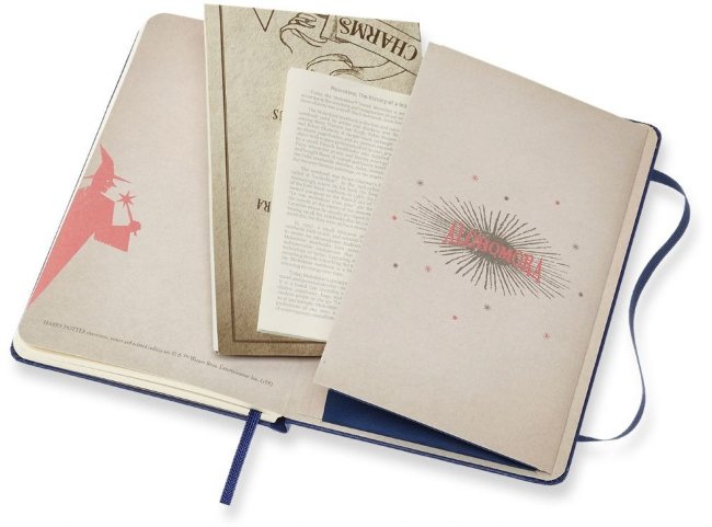 Еженедельник Moleskine Limited Edition HARRY POTTER WKNT Pocket, синий Еженедельник Moleskine Limited Edition HARRY POTTER WKNT Pocket, синий