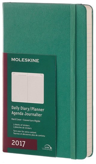 Ежедневник Moleskine CLASSIC DAILY LARGE, A5, зеленый малахит Ежедневник Moleskine CLASSIC DAILY LARGE, A5, зеленый малахит