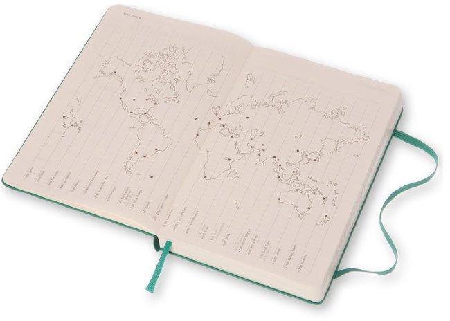 Ежедневник Moleskine CLASSIC DAILY LARGE, A5, зеленый малахит Ежедневник Moleskine CLASSIC DAILY LARGE, A5, зеленый малахит