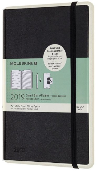 Еженедельник Moleskine PAPER TABLET SMART Large, черный Еженедельник Moleskine PAPER TABLET SMART Large, черный