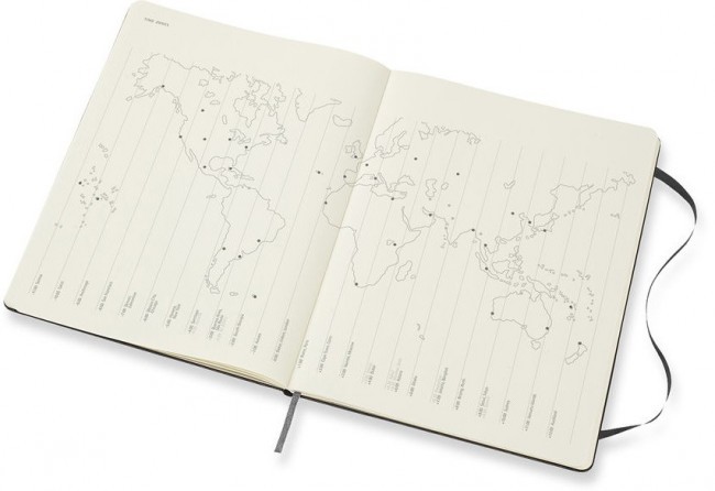 Еженедельник Moleskine CLASSIC WKNT XL 190х250мм 144стр. черный