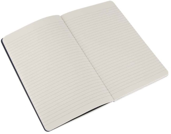 Блокнот Moleskine CAHIER JOURNAL LARGE, линейка, синий индиго (3шт)