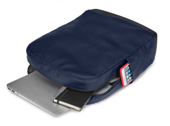 Рюкзак Moleskine Classic 32x42x11 см, синий сапфир