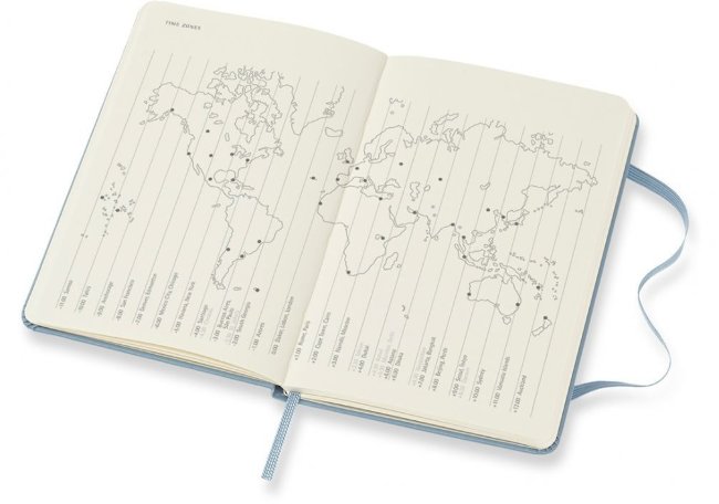 Еженедельник Moleskine CLASSIC WKNT Pocket, синий пепел