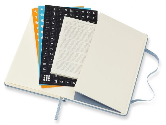 Еженедельник Moleskine CLASSIC WKNT Pocket, синий пепел