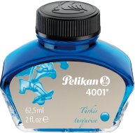 Флакон с чернилами для ручек перьевых Pelikan INK 4001 76, бирюзовые чернила 62.5 мл