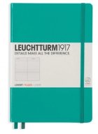 Записная книжка Leuchtturm A5 (в линейку), 251 стр., твердая обложка, изумрудная