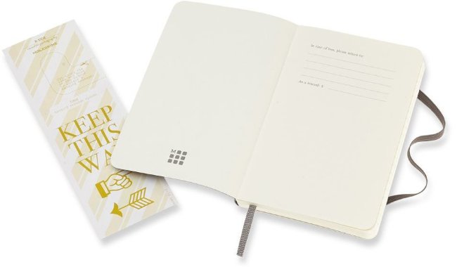 Блокнот Moleskine CLASSIC SOFT Pocket, линейка, коричневый