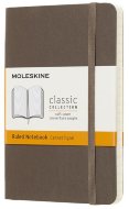 Блокнот Moleskine CLASSIC SOFT Pocket, линейка, коричневый